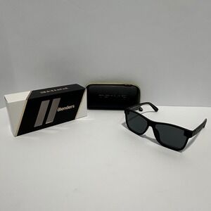 Blenders Millenia DX PRIME Black Sunglasses Square Frame Unisex Complete
